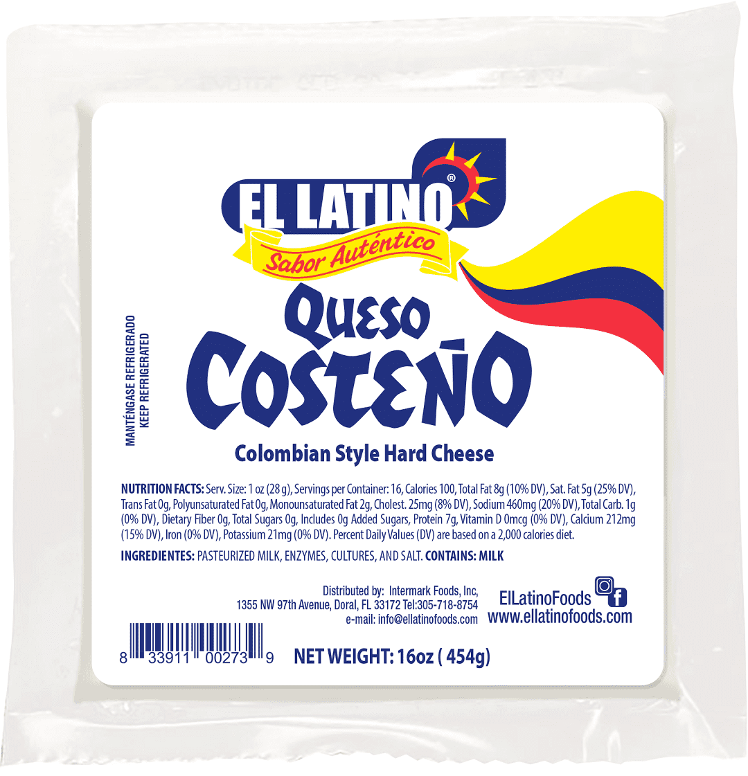 El Latino Queso Costeno 16oz - Walmart.com