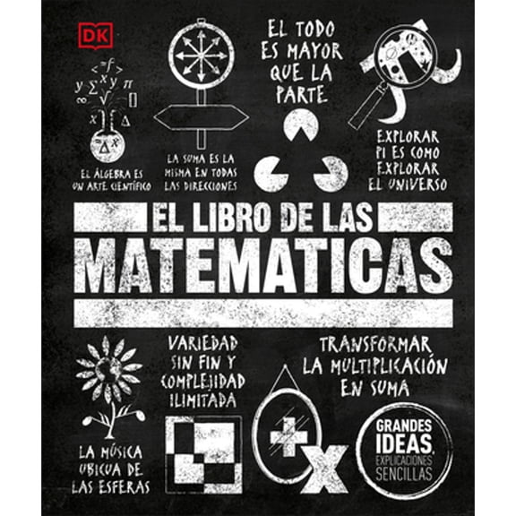 Pre-Owned El libro de las matematicas (The Math Book) (DK Big Ideas) (Spanish Edition), 9780744025668, 0744025664, Hardcover,