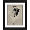 thumbnail image 1 of El Lissitzky 14x18 Black Ornate Wood Framed Double Matted Museum Art Print Titled - Kestnermappe Proun, Rob. Levnis and Chapman Gmbh Hannover #4 (1923), 1 of 5