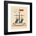 thumbnail image 1 of El Lissitzky 18x24 Black Modern Framed Museum Art Print Titled - R.S.F.S.R. (1923), 1 of 5