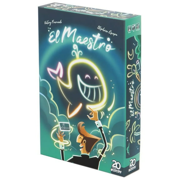 El Maestro - Air Drawing Family Game, WizKids, Ages 10+, 3-8 Players, 30 Min