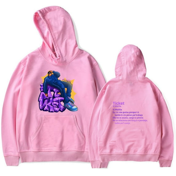 El Malilla Hoodie Merch For Women/Men Unisex Long Sleeve Sweatshirts Hooded Fashion Streetwear