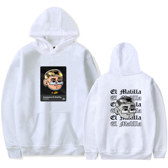 El Malilla Hoodie Merch For Women/Men Unisex Long Sleeve Sweatshirts Hooded Pullover Fashion Streetwear