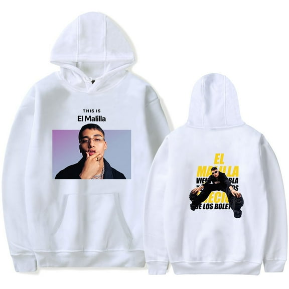 El Malilla Hoodie Merch For Women/Men Unisex Long Sleeve Sweatshirts Hooded Pullover Fashion Streetwear