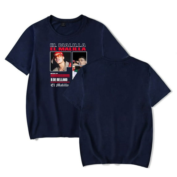 El Malilla T-Shirts Merch for Women/Men Unisex Short Sleeve Tshirt Tee Cosplay Hiphop Streetwear Top