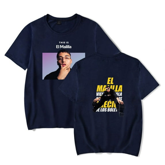 El Malilla T-Shirts Merch for Women/Men Unisex Short Sleeve Tshirt Tee Fashion Hiphop Streetwear
