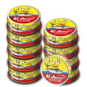 El Manar Solid Light Tuna in Harissa Sauce - 5.6 oz Pack of 3 - Canned Tuna Fish in Harissa – Wild Caught Fresh Tuna with Harissa - Non-GMO - Gluten Free Tuna