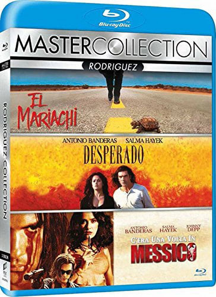 Antonio Banderas 3-Film Collection DVD Desperado El Mariachi In Mexico  Movie Set