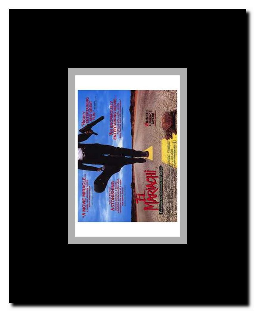 El Mariachi Framed Movie Poster