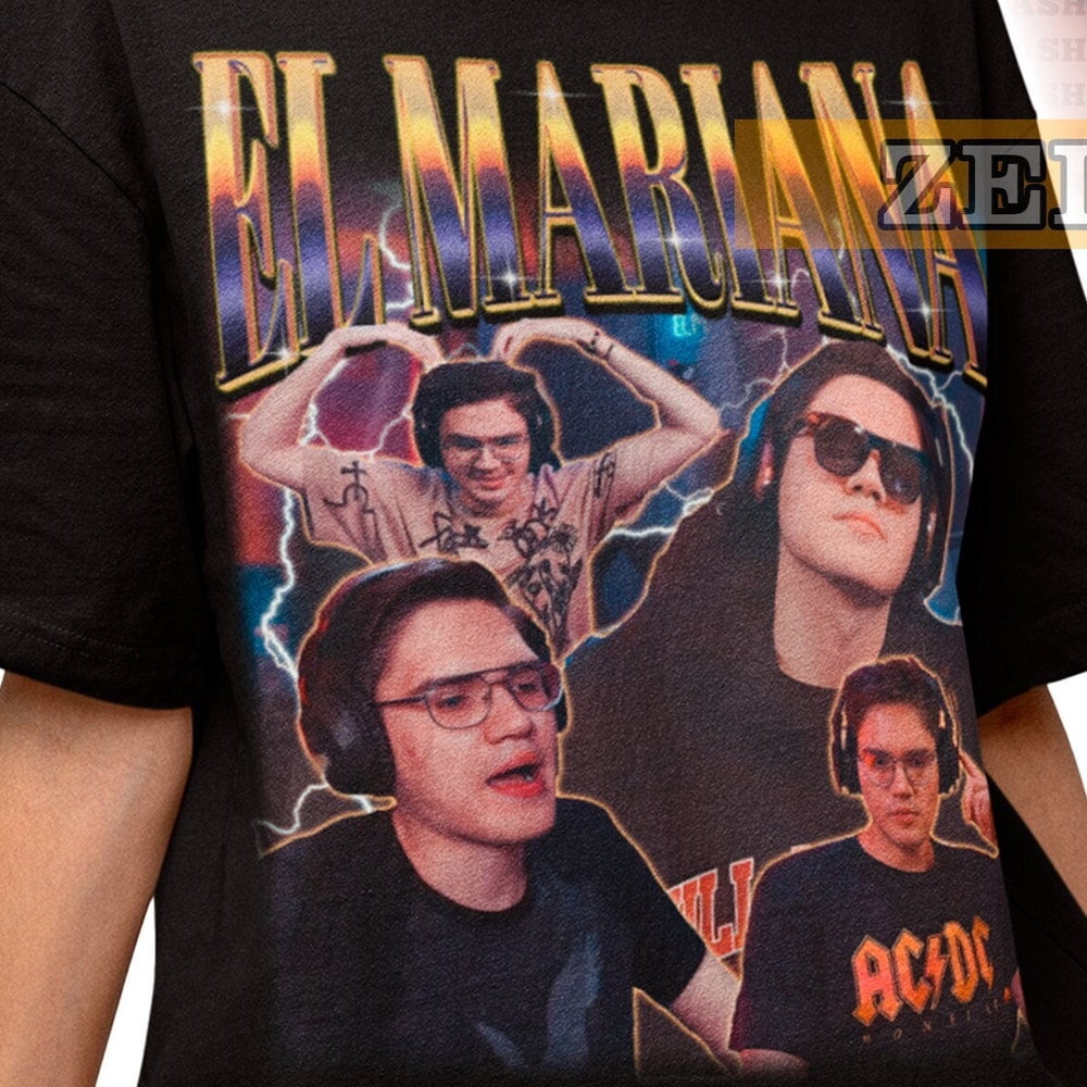 El Mariana Retro 90er Jahre T-Shirt, El Mariana , El Mariana T-Shirt ...