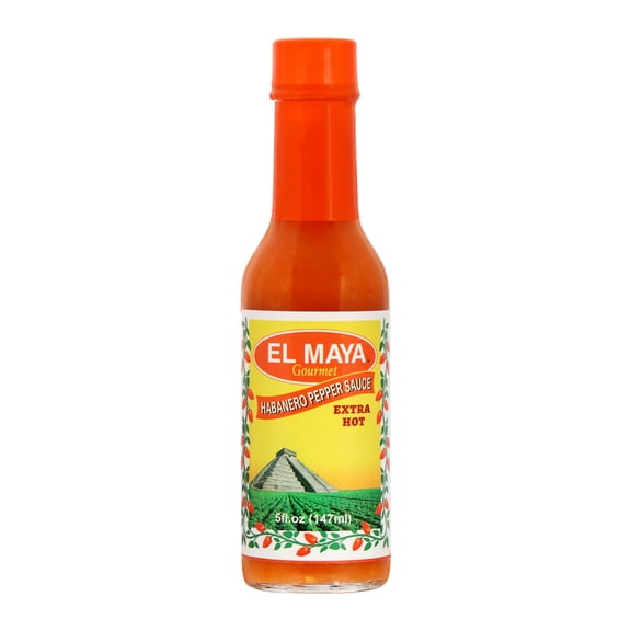 El Maya Gourmet- Habanero Pepper Sauce- Extra Hot 5 oz