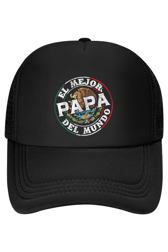 El Mejor Papa Del Mundo Father's Day Funny Dia Del Padre Baseball Cap