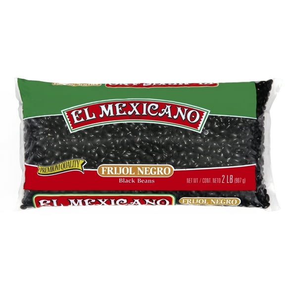 El Mexicano Black Beans, 2 lb Bag