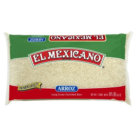 El Mexicano Long Grain Rice, 10 lb Bag