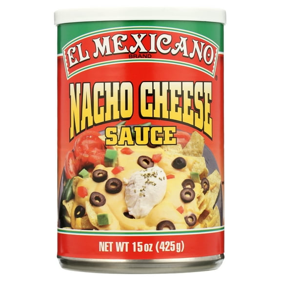 El Mexicano Nacho Cheese Sauce, 15 oz Can Shelf-Stable