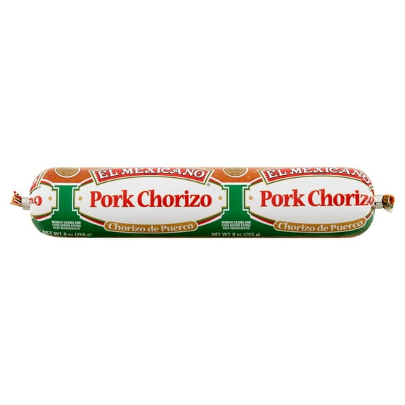 El Mexicano Pork Chorizo, 9 oz Refrigerated