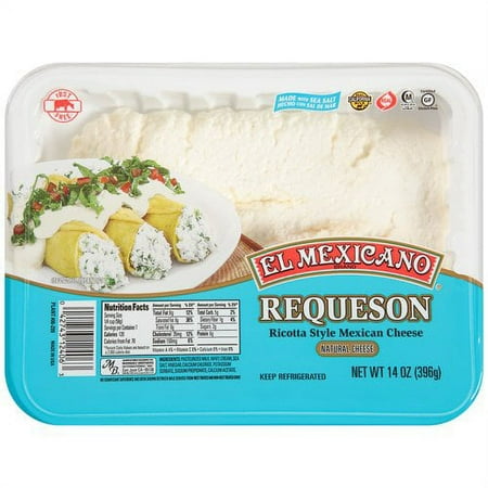 El Mexicano Requeson Ricotta Style Mexican Cheese, 14 oz