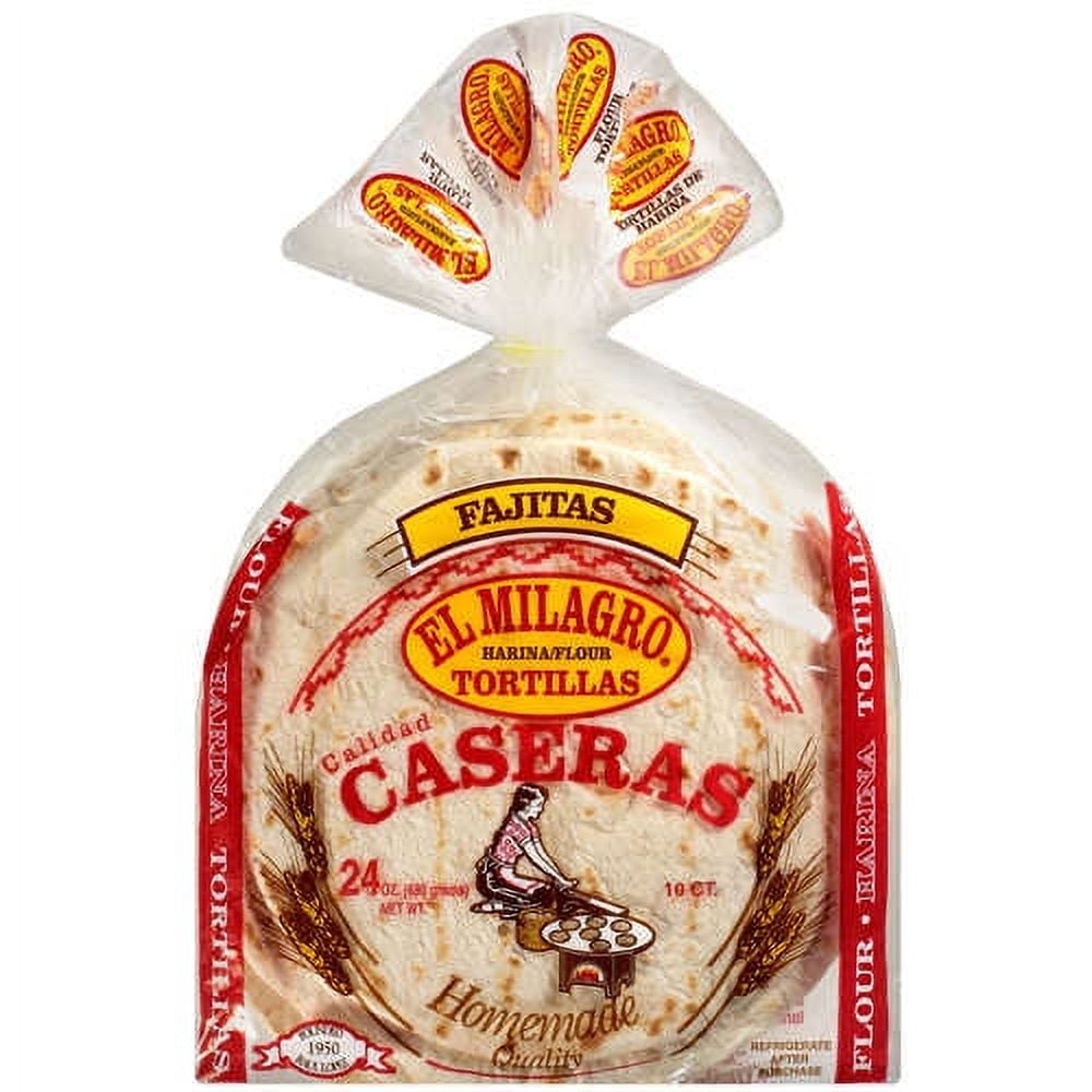 El Millagro Flour Tortilla - 24 oz