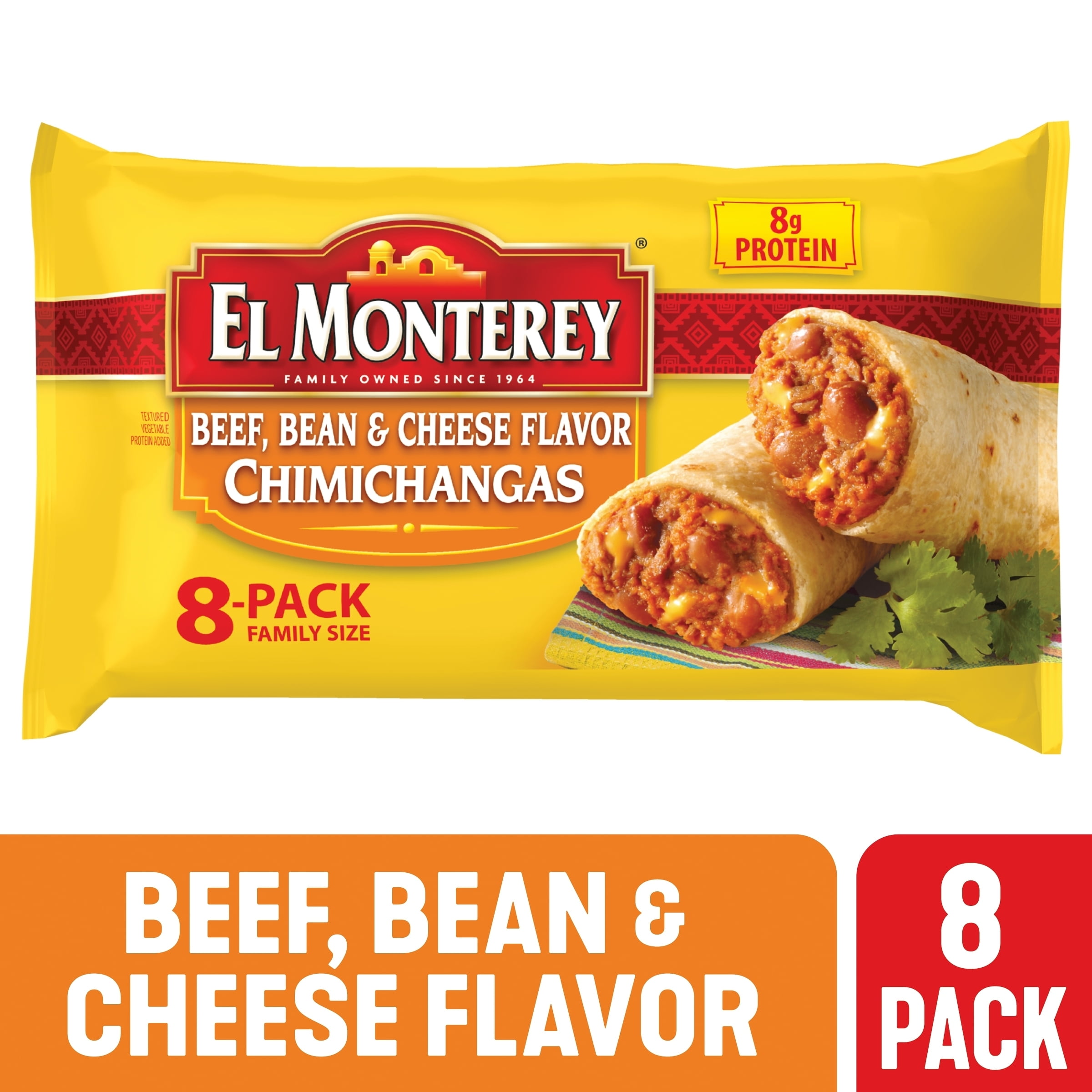 Beef and Bean Chimichangas