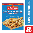 thumbnail image 1 of El Monterey Chicken & Cheese Flour Taquitos 20 oz, 20 Count (Frozen), 1 of 17