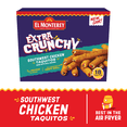 thumbnail image 1 of El Monterey Extra Crunchy Southwest Chicken Taquitos, 20.7 oz, 18 Count (Frozen), 1 of 13