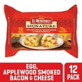 thumbnail image 1 of El Monterey Signature Egg, Applewood Smoked Bacon & Cheese Burritos, 54 oz, 12 Count (Frozen), 1 of 9
