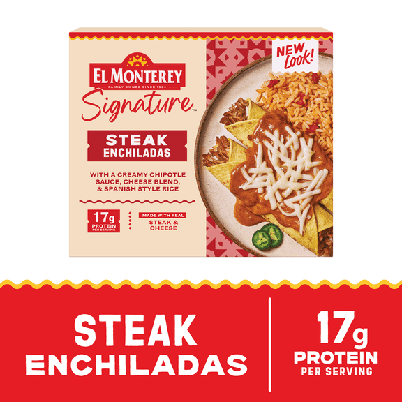 El Monterey Signature Entre Steak Enchilada, 9 oz (Frozen)