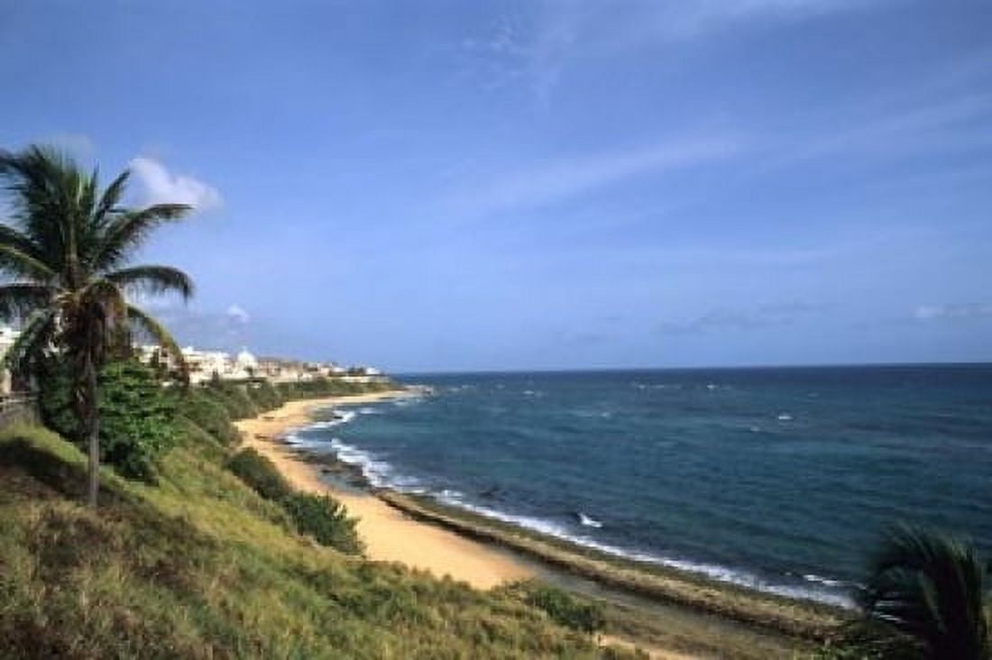 El Morro Old San Juan Puerto Rico Canvas Art - Bill Bachmann DanitaDelimont (36 x 24)