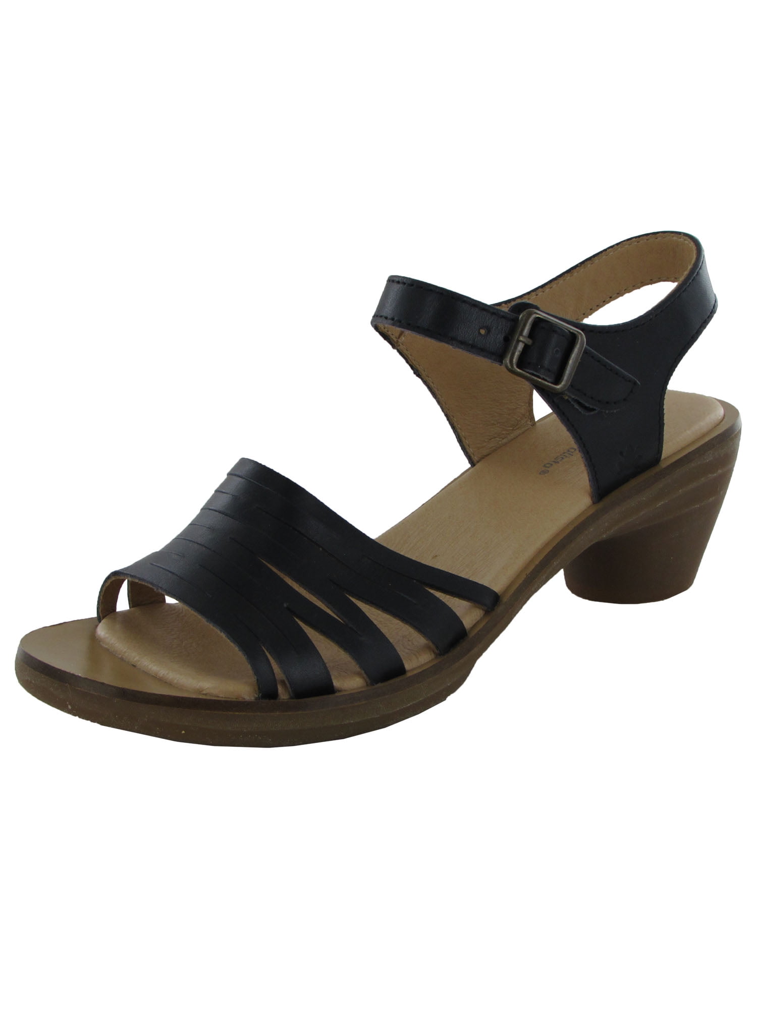 El Naturalista Womens Aqua 5352 Heeled Sandal Shoes, Black, EU 36