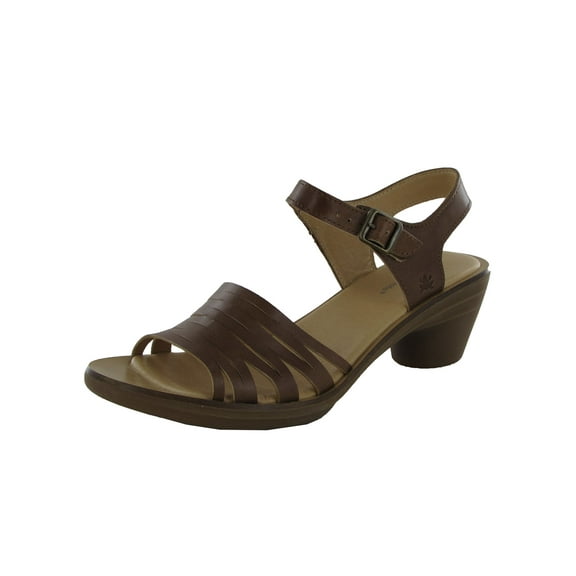 El Naturalista Womens Aqua 5352 Heeled Sandal Shoes, Caramel, EU 38 / US 8