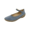 thumbnail image 1 of El Naturalista Womens Borago N5720 Ankle Strap Flat Shoes, Vaquero, EU 39 / US 8.5, 1 of 3