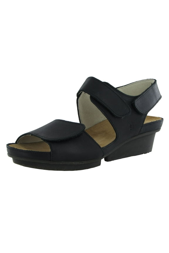 Womens Code ND20 Wedge Sandal Shoes, Black, EU 42 / US 11