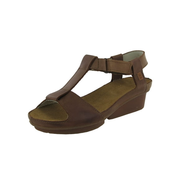 El Naturalista Womens Code ND21 Wedge Sandal Shoes, Wood, EU 42 / US 11