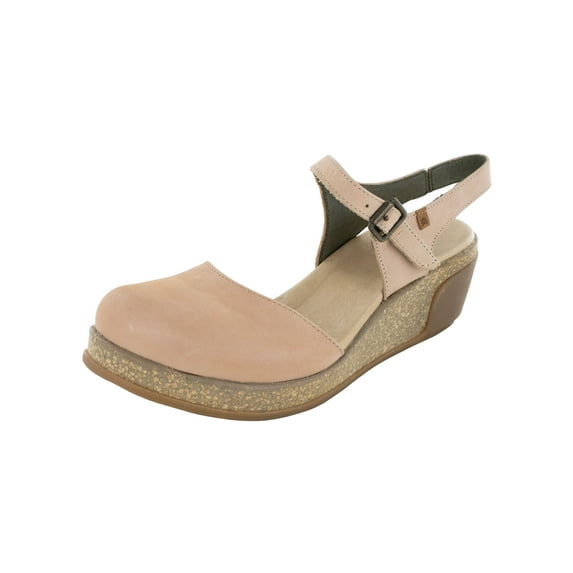 El Naturalista Womens Leaves 5001 Wedge Sandal Shoes, Candy, EU 37 / US 7