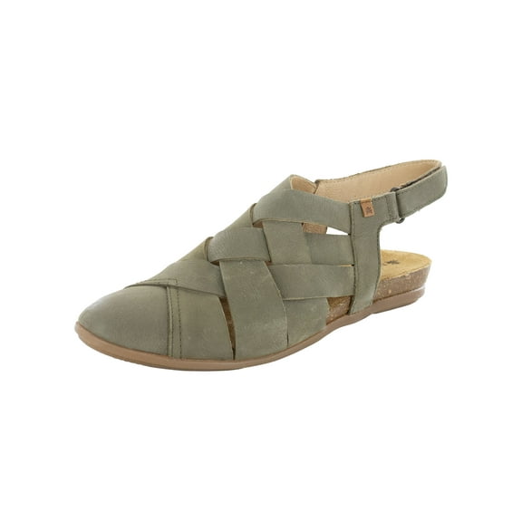 El Naturalista Womens Stella N5205 Slingback Sandal Shoes, Kaki, EU 40 / US 9