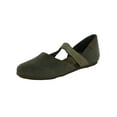 thumbnail image 1 of El Naturalista Womens Stella ND57 Flat Shoes, Kaki, EU 38 / US 8, 1 of 3