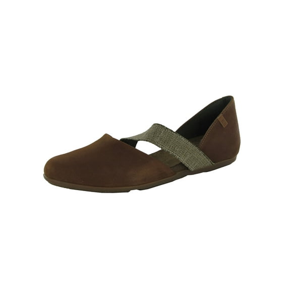 El Naturalista Womens Stella ND57 Flat Shoes, Wood, EU 37 / US 7