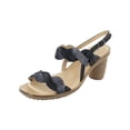 thumbnail image 1 of El Naturalista Womens Trivia 5163 Heeled Sandal Shoes, Carbon, EU 41 / US 10, 1 of 3