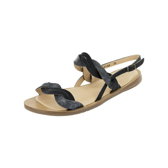 El Naturalista Womens Tulip N5188 Flat Sandal Shoes, Carbon, EU 42 / US 11