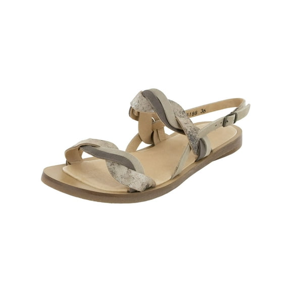 El Naturalista Womens Tulip N5188 Flat Sandal Shoes, Taupe, EU 39 / US 8.5