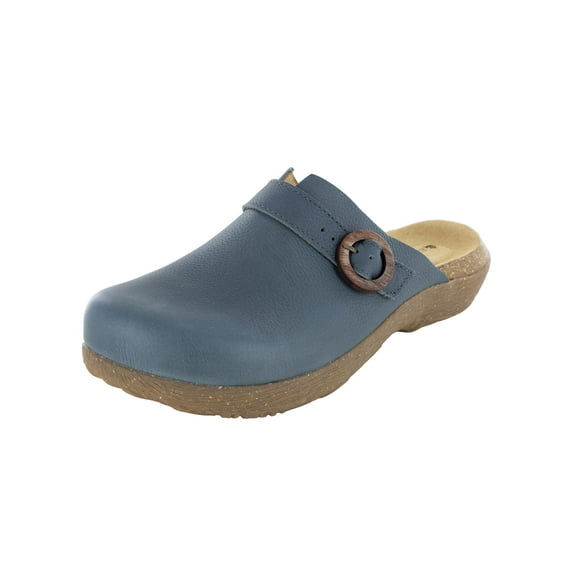 El Naturalista Womens Wakatiwai N5701 Leather Clog Shoes, Vaquero, EU 37 / US 7