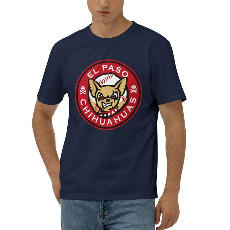 El Paso Chihuahuas Men'S 170g Combed Cotton Short Sleeve T-Shirt