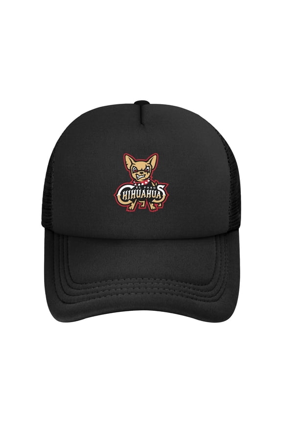 El Paso Chihuahuas Solid Color Lightweight Adult Mesh Baseball Cap
