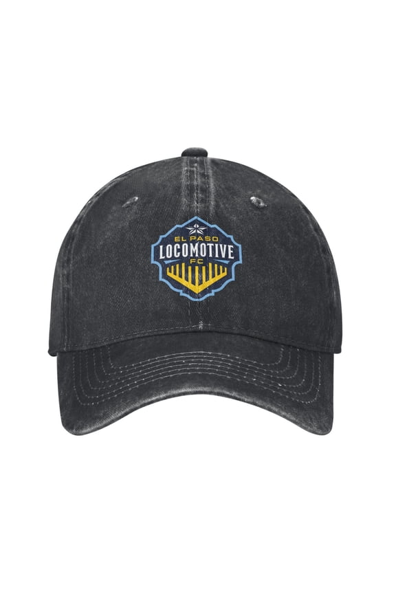 El Paso Locomotive Fc Hat Washed Cotton Baseball Cap For Outdoor, Travel & Daily Use