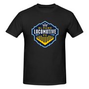 JSXMYYDS El Paso Locomotive Fc Short Sleeve T-Shirt Crewneck Cotton Classic Tee Shirt Tops