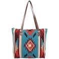thumbnail image 1 of El Paso Saddleblanket Maya Tote Firewheel, 1 of 7