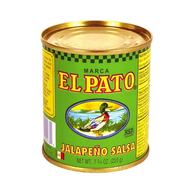 El Pato Mexican Chili Verde Green Jalapeno Sauce, 7.75 oz - Walmart.com