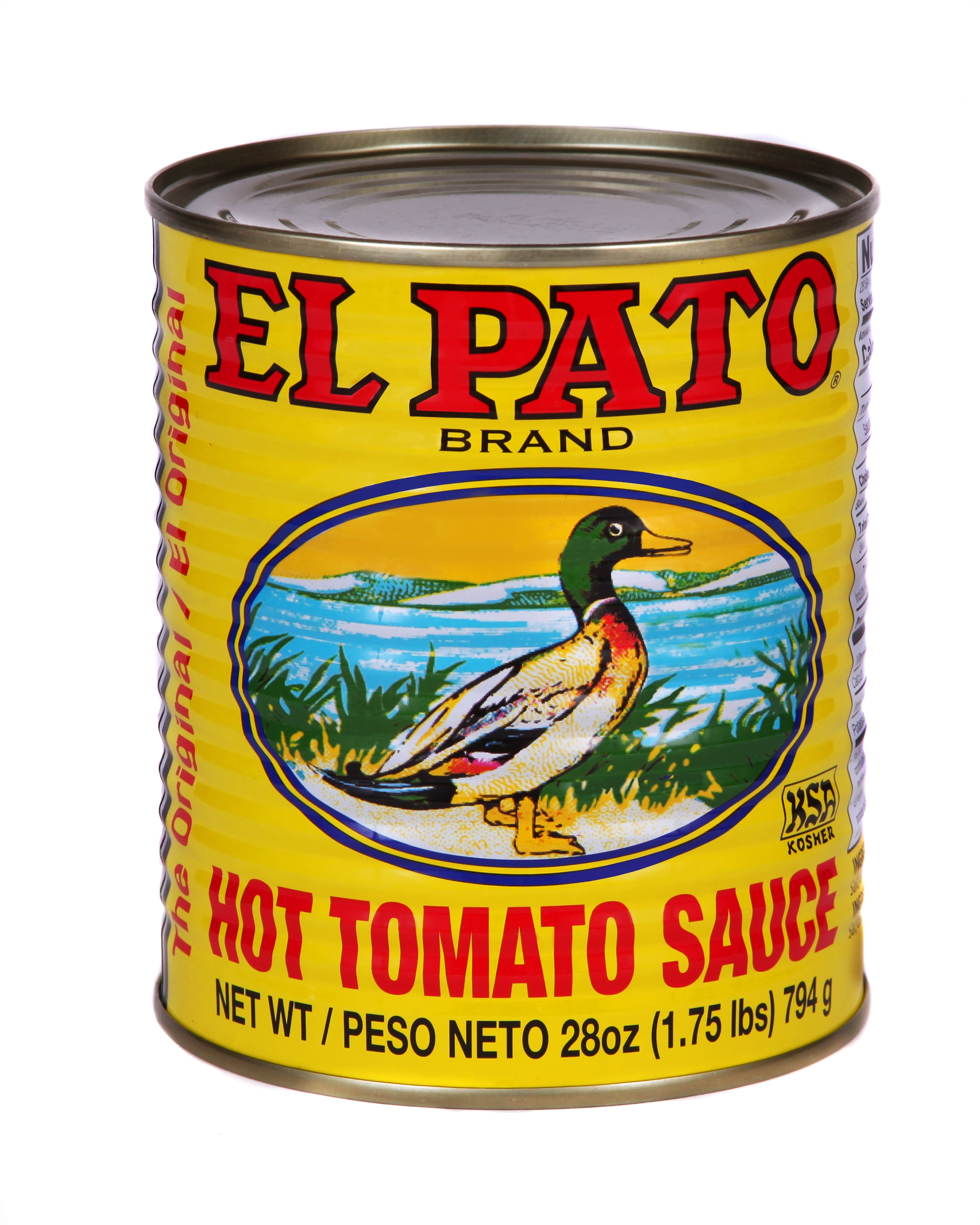 El Pato Mexican Hot Style Tomato Sauce, 28 oz