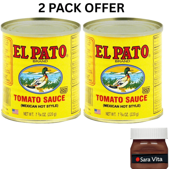 El Pato Mexican Hot Style Tomato Sauce, 7.75 oz
