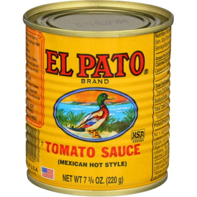 El Pato Mexican Hot Style Tomato Sauce 7 oz Pack of 2 - Walmart.com